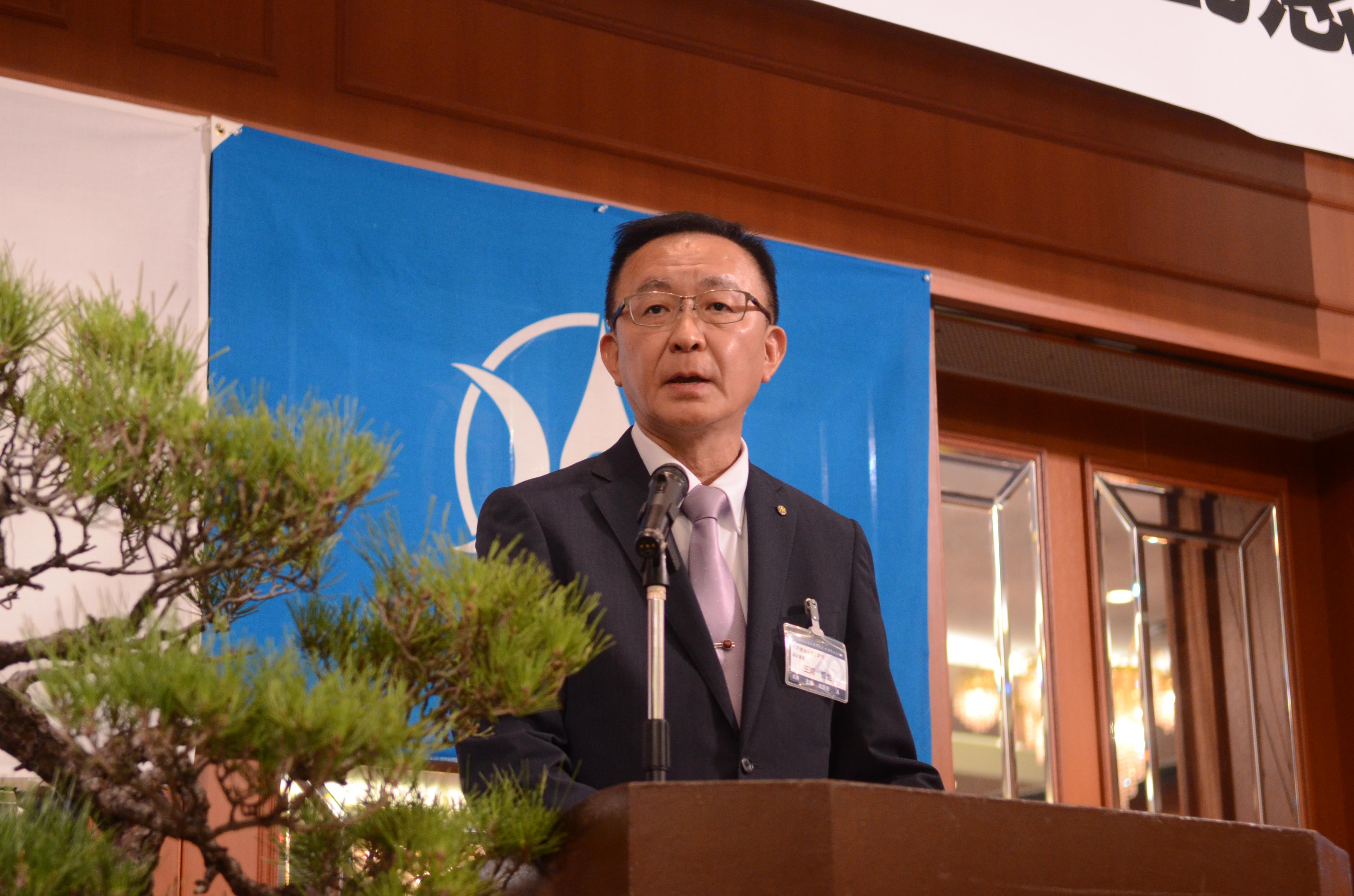 三浦副企業長の経過報告