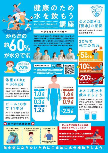 令和8年度 水を飲もう チラシ